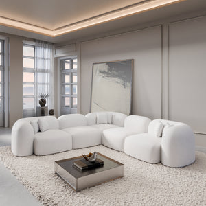 REAL LEATHER White