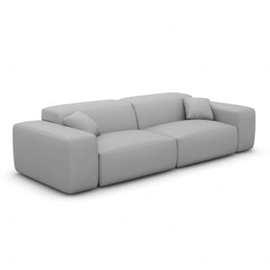 REAL LEATHER Light Grey