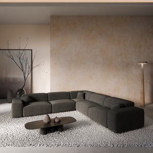 CORD VELVET Dark Grey