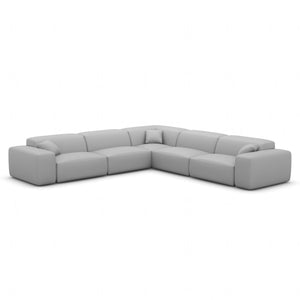REAL LEATHER Light Grey