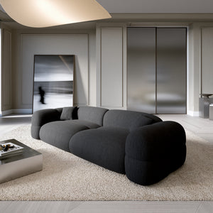 STRUCTURED FABRIC Black