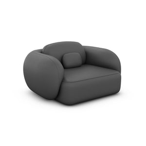 REAL LEATHER Dark Grey