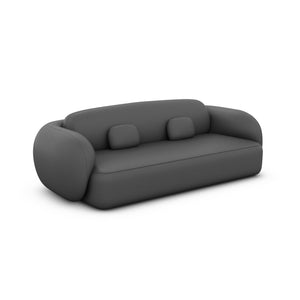 REAL LEATHER Dark Grey