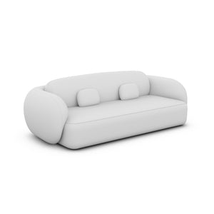 REAL LEATHER White