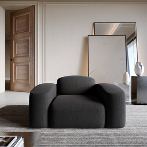 STRUCTURED FABRIC Black