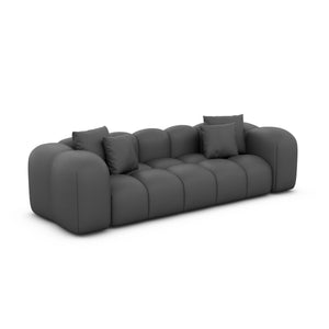 REAL LEATHER Dark Grey