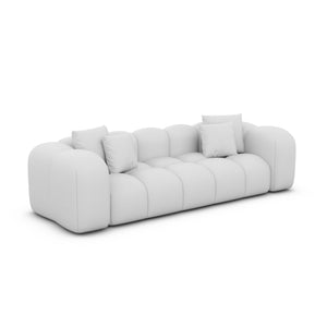 REAL LEATHER White