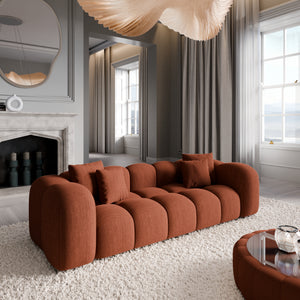 STRUCTURED FABRIC Terracotta