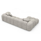 Sofa Sueno L Form - BOUCLE COCO Off Grey / Left - View 3