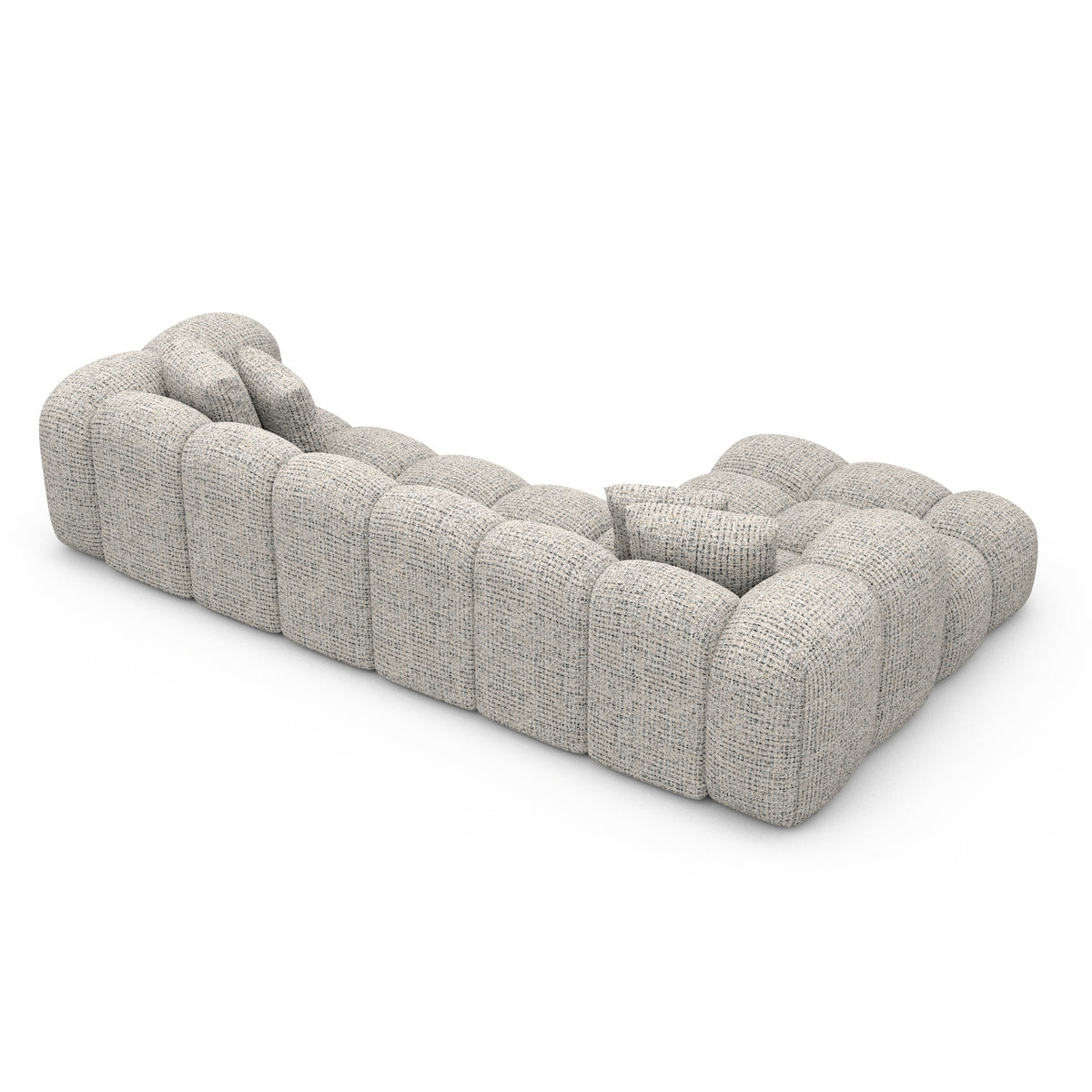 Sofa Sueno L Form - BOUCLE COCO Off Grey / Left - View 3