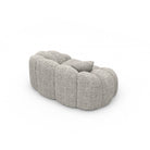 Sofa Velora 1 Seater - BOUCLE COCO Off Grey - View 3