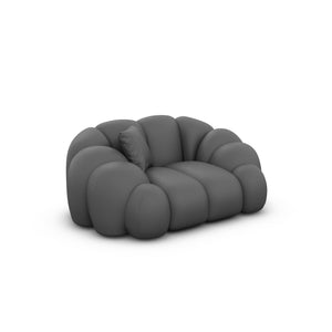 REAL LEATHER Dark Grey