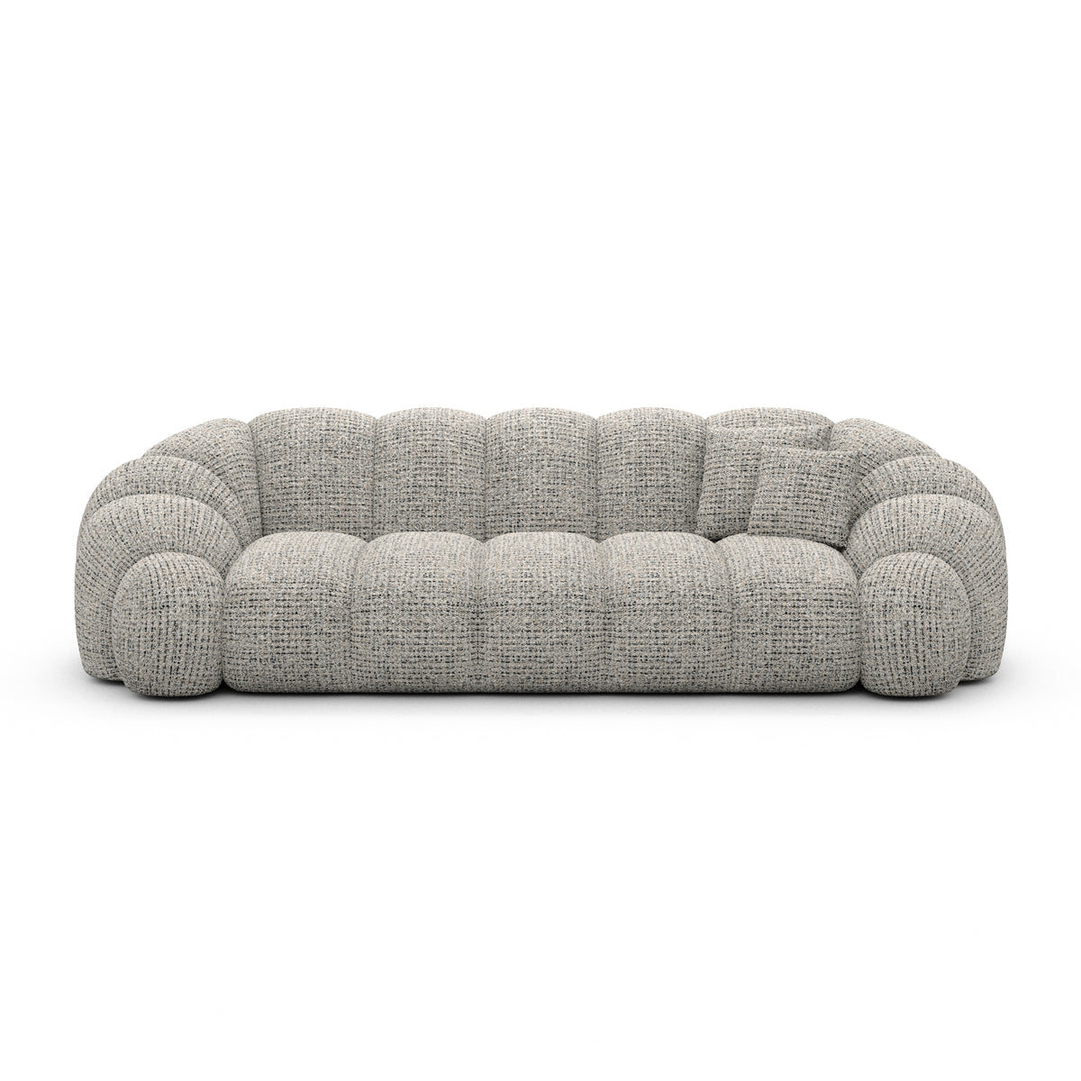 Sofa Velora 3 Seater - BOUCLE COCO Off Grey - View 2
