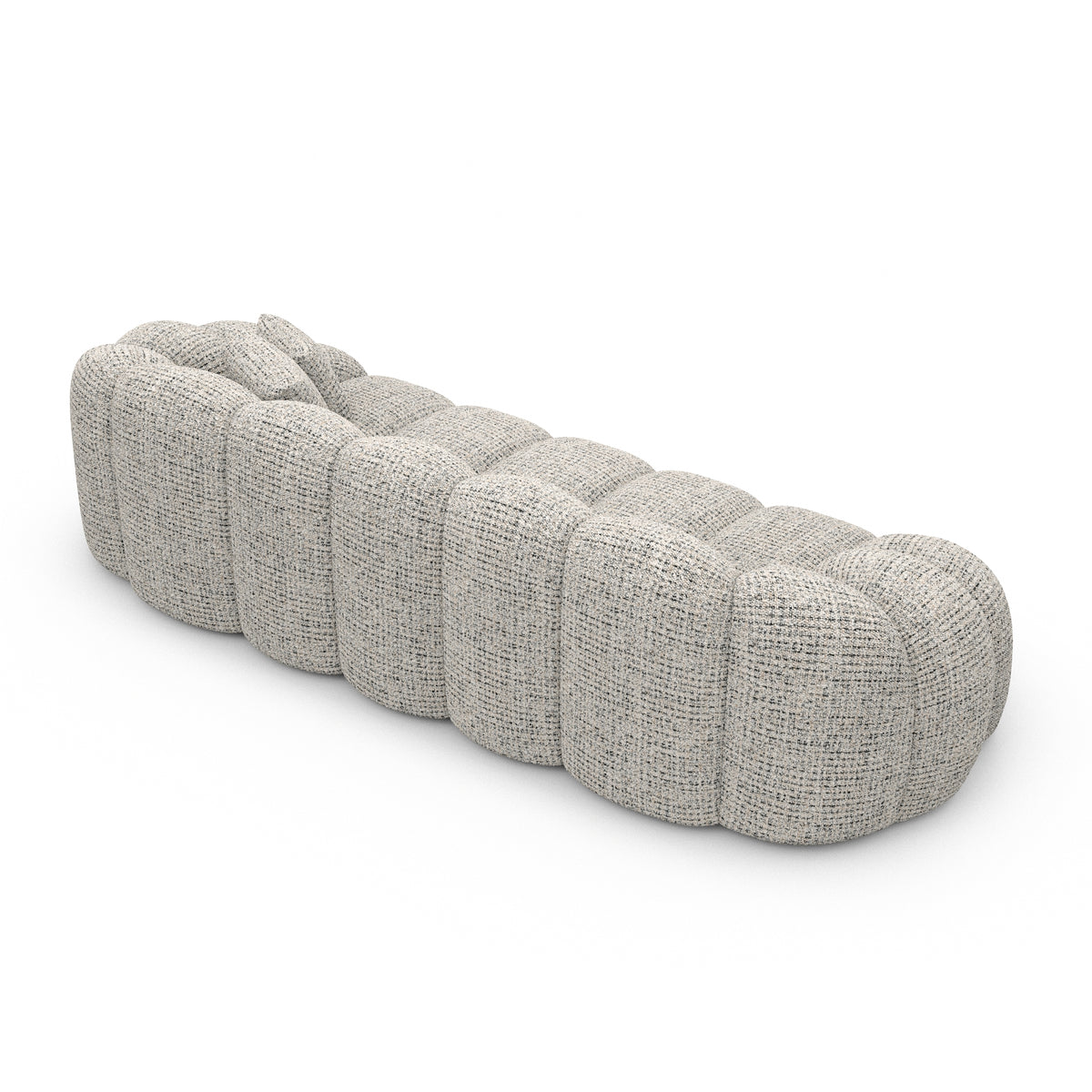 Sofa Velora 3 Seater - BOUCLE COCO Off Grey - View 3