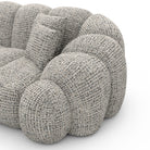 Sofa Velora 2 Seater - BOUCLE COCO Off Grey - Closeup