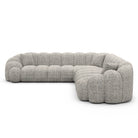 Sofa Velora Corner Form - BOUCLE COCO Off Grey - View 2