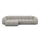Sofa Velora L Form - BOUCLE COCO Off Grey / Left - View 2