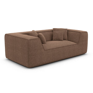 STRUCTURED FABRIC Brown