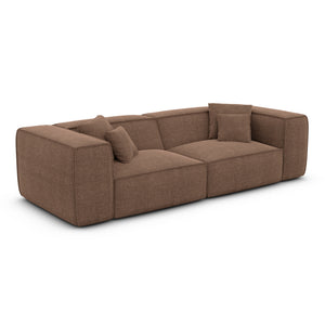 STRUCTURED FABRIC Brown