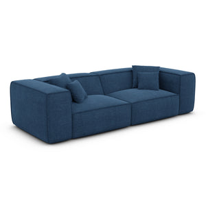 STRUCTURED FABRIC Dark Blue
