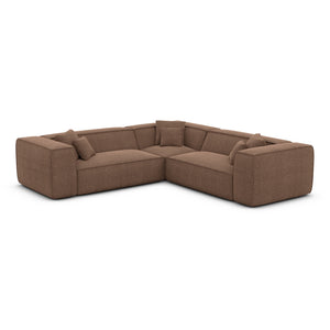 STRUCTURED FABRIC Brown