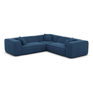 STRUCTURED FABRIC Dark Blue