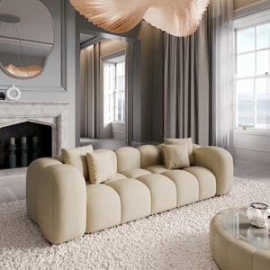REAL LEATHER Beige